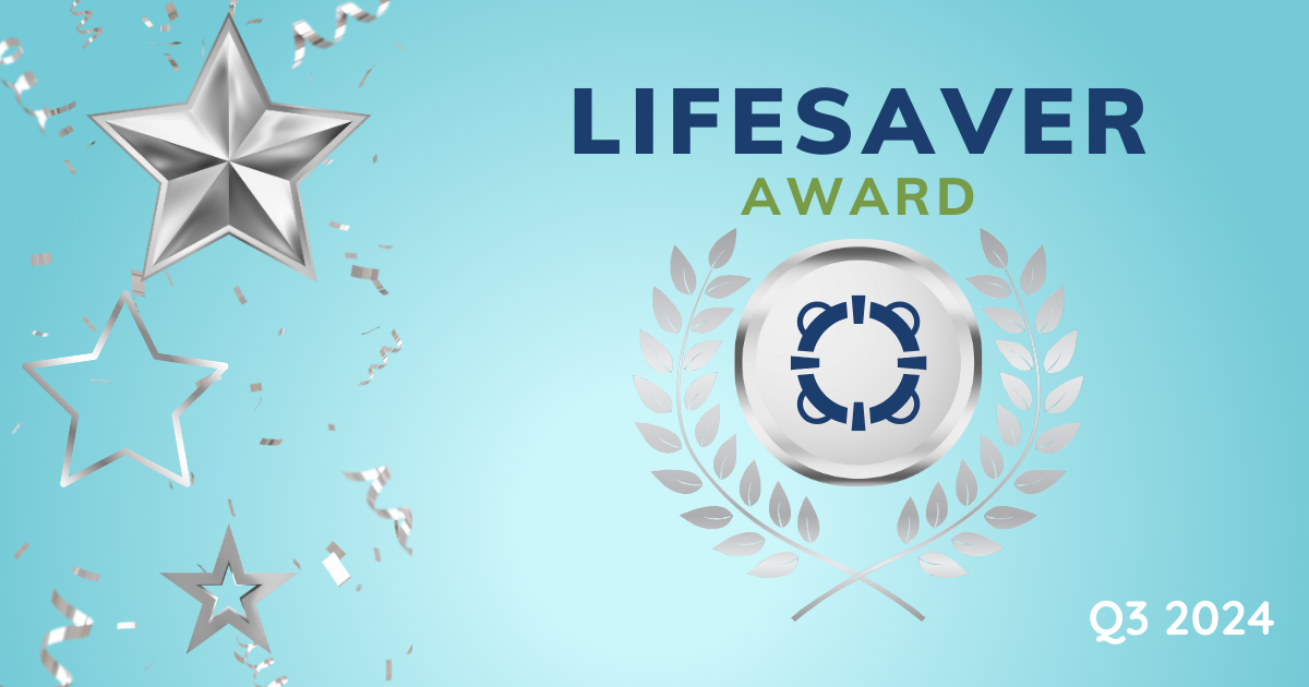 Izabella Brown lifesaver award