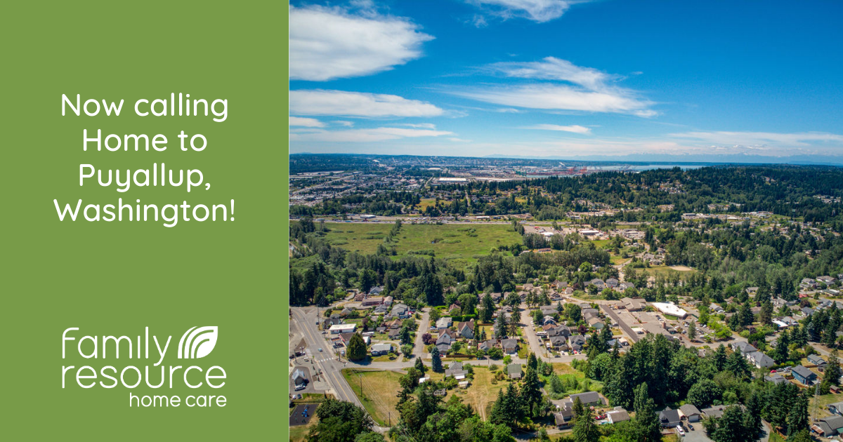 Now calling Home to Puyallup, Washington in Pierce County!