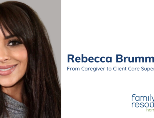 Rebecca Brummel’s Growth Journey from Caregiver to Client Care Supervisor with Family Resource Home Care